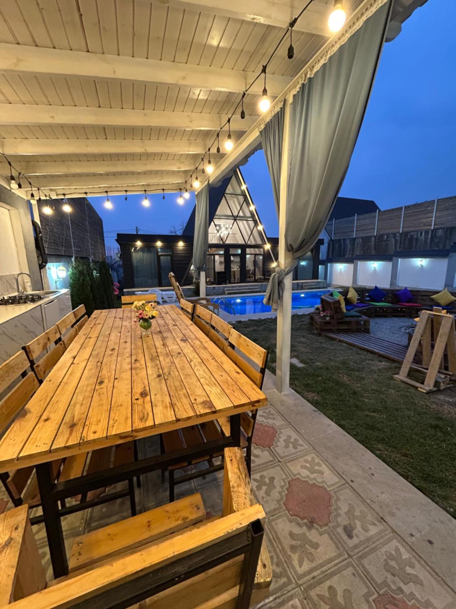 Qafqaz Mountside Chalet Gabala Exterior photo